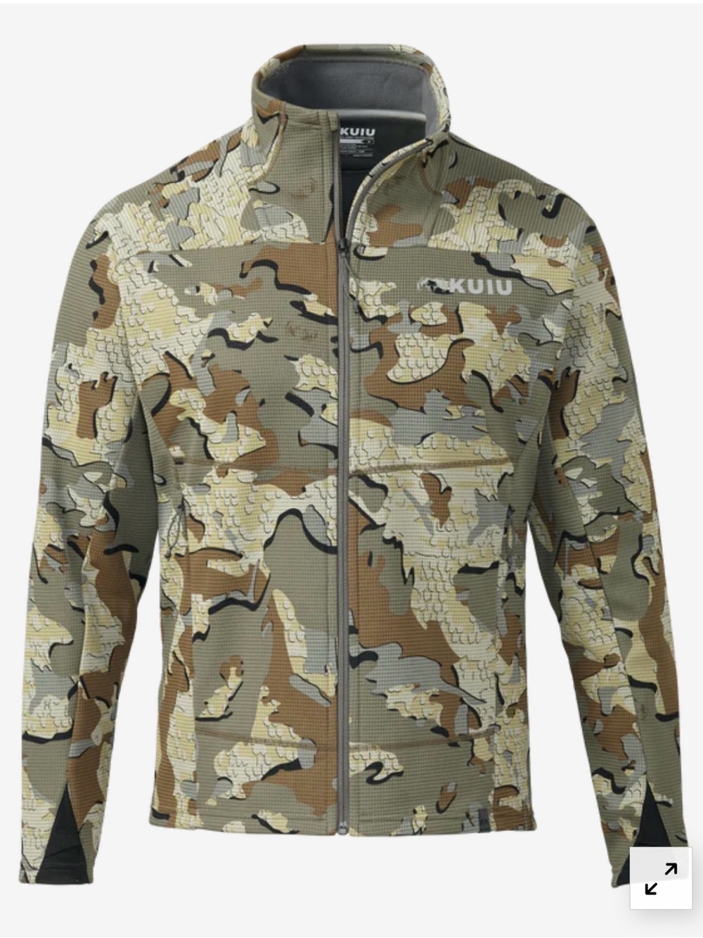 KUIU Men's Peloton 240 Full-Zip Hunting Camo Jacket - XXL - Picture 7 of 7